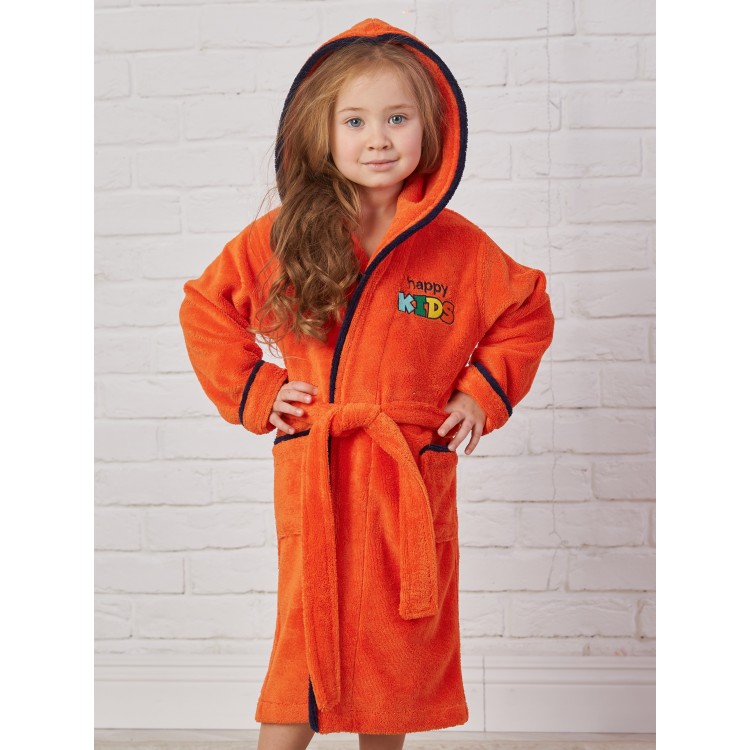 Халат детский бамбуковый Happy Kids (orange), Five Wien