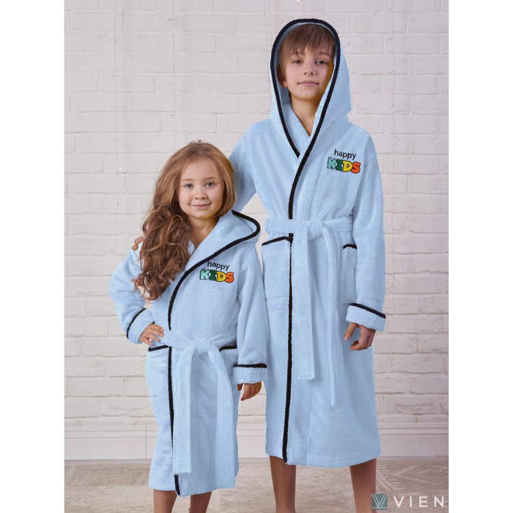 Халат детский бамбуковый Happy Kids (blue), Five Wien