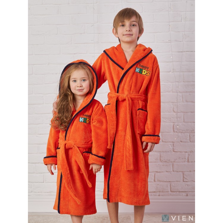 Халат детский бамбуковый Happy Kids (orange), Five Wien