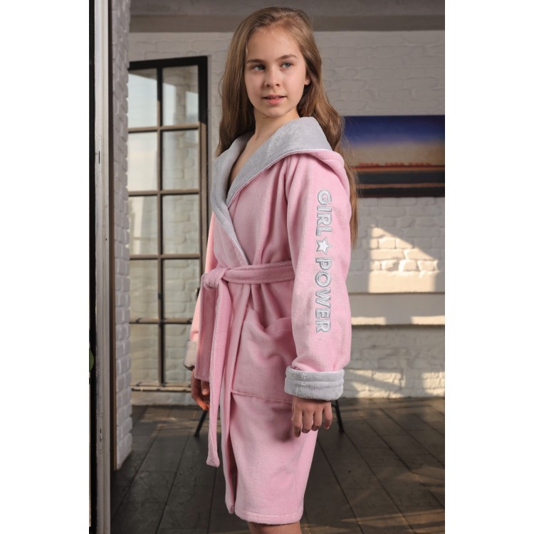 Подростковый халат для девочек Sport Girl-pink, Five Wien