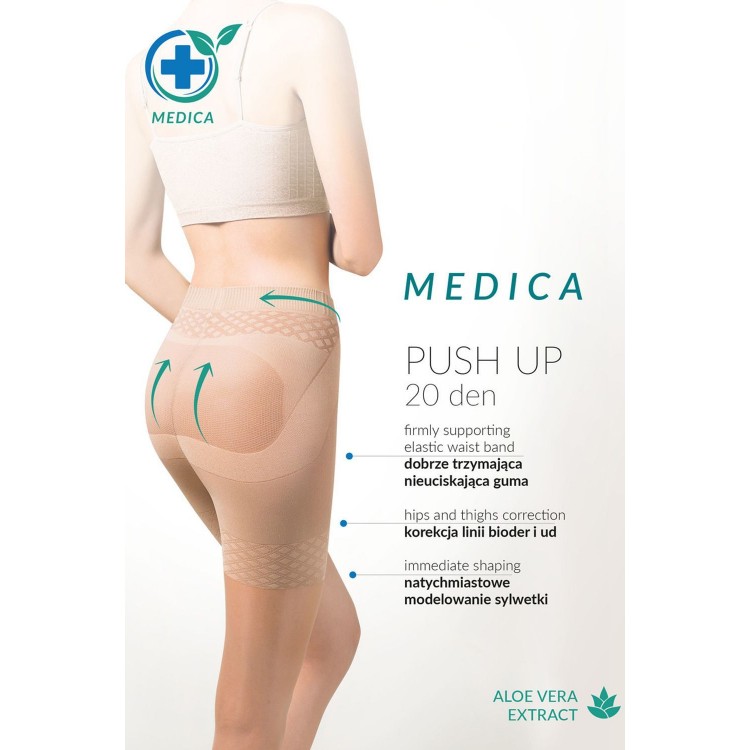 Колготки утягивающие 127 Medica Push-Up 20 den Nero, GABRIELLA