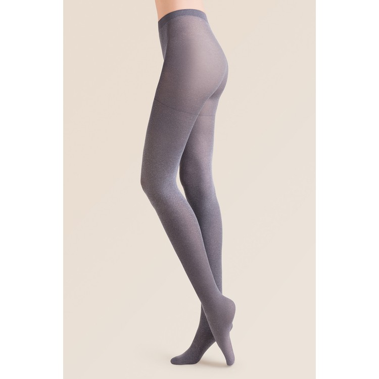 Колготки женские серые 130 Melange 50 den Melange Grafit, GABRIELLA