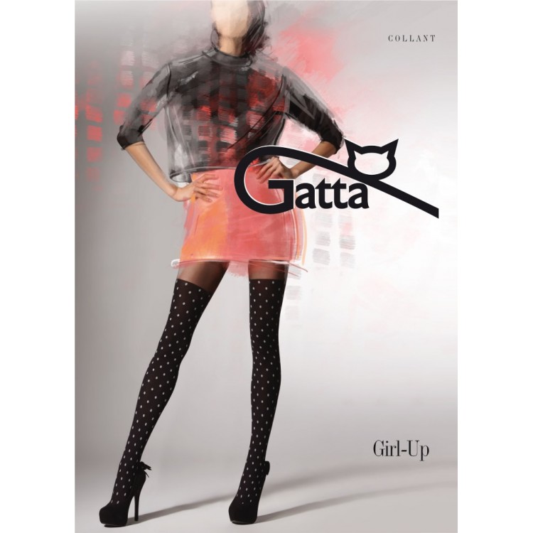 Женские фантазийные колготки Girl up 16, GATTA