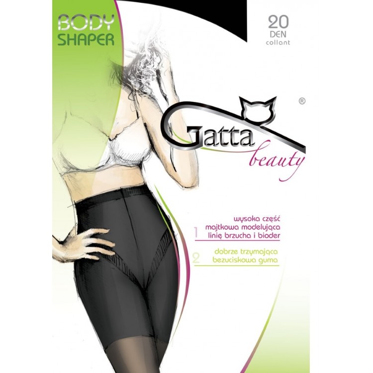 Женские корректирующие колготки 20 den Body shaper, GATTA