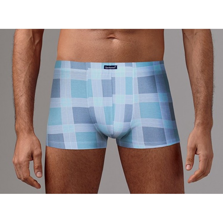 Мужские трусы боксеры из хлопка GS7729-turquoise, Gentlemen