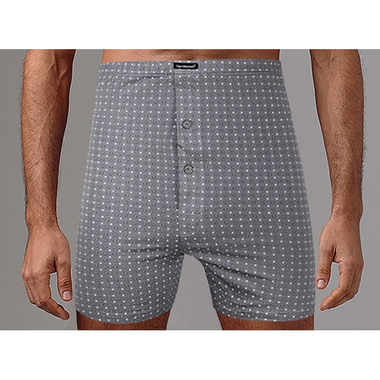 Мужские трусы боксеры из хлопка GB7302-gray, Gentlemen