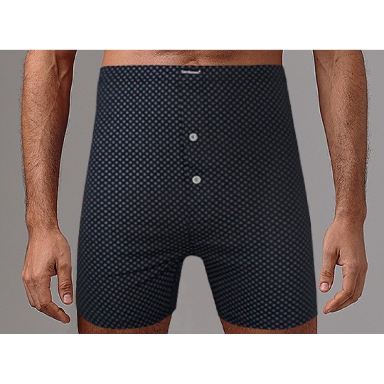 Мужские трусы боксеры из хлопка GB7304-black, Gentlemen