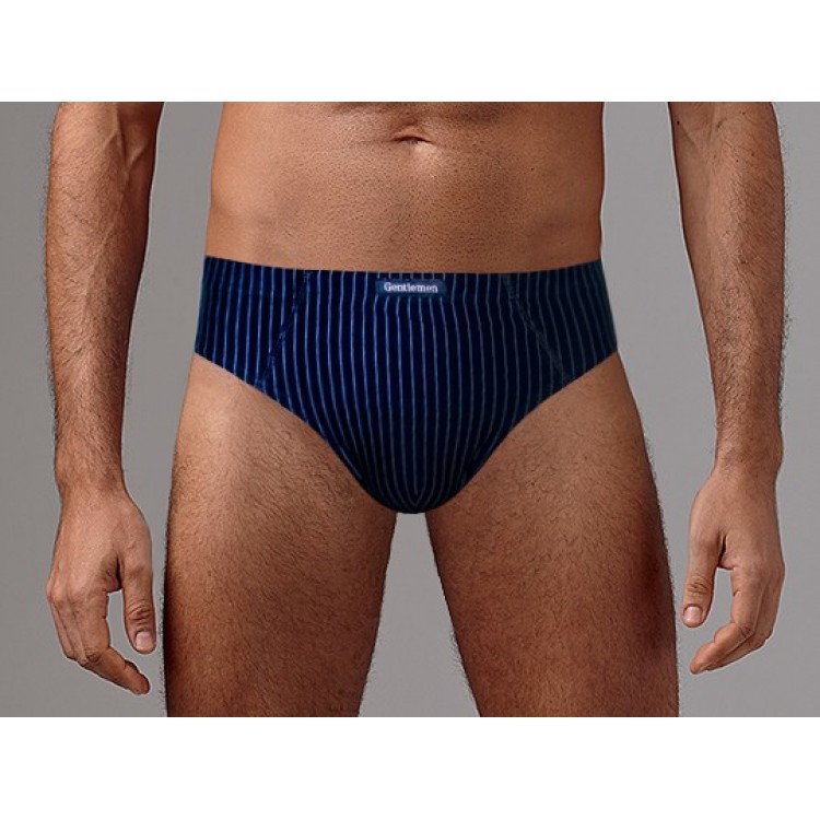 Мужские хлопковые трусы плавки GP7202-blue, Gentlemen