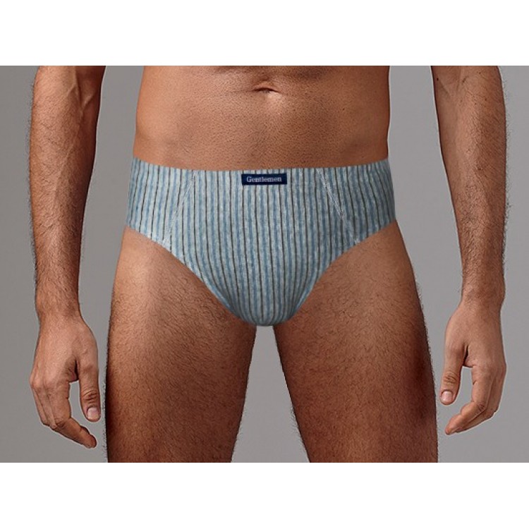 Мужские трусы плавки из хлопка GP7205-gray, Gentlemen