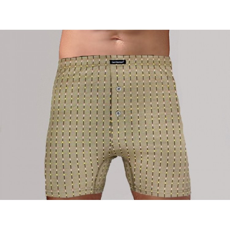 Мужские хлопковые трусы-боксеры GB50-beige, Gentlemen