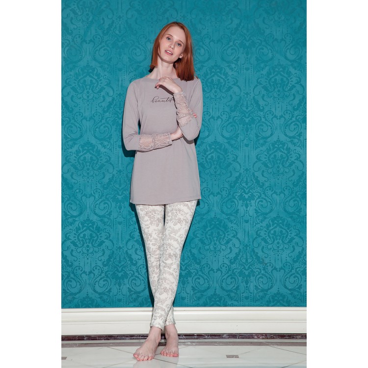 Комплект женский с легинсами 17064 Bloom Sleeve Leggings, Hays