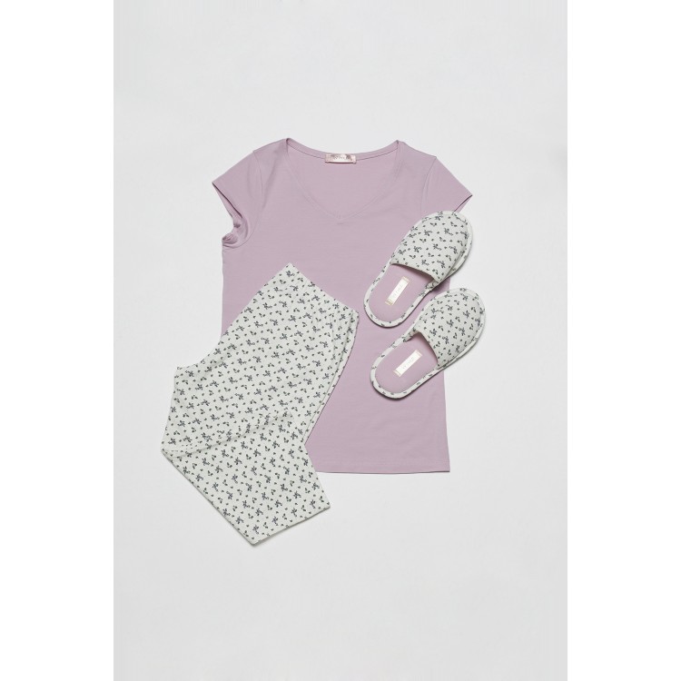 Женский домашний комплект три предмета "Promo Set" 5186-lilac, Hays