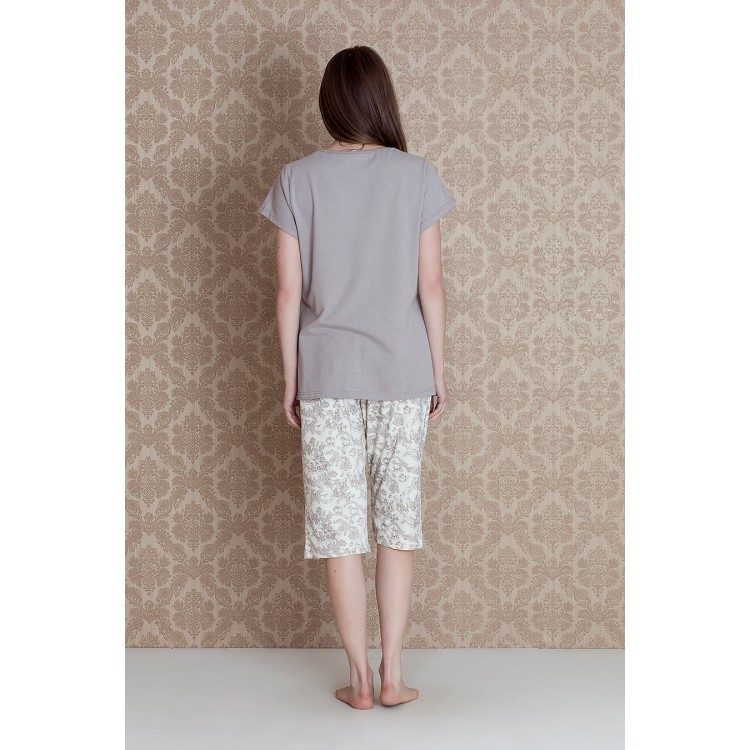 Женская пижама с капри 17316 "Bloom Plus Size Capri", Hays
