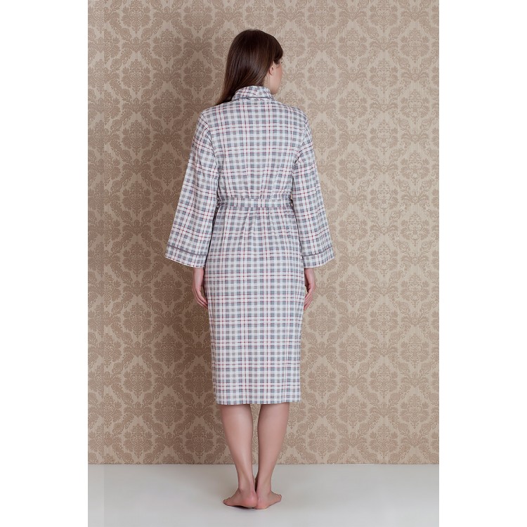 Длинный женский халат 17089 "Gown Cell", Hays