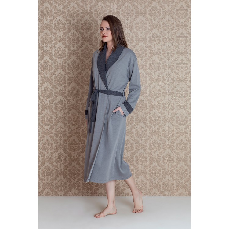 Длинный женский халат 17323 "Heaven Plus Size", Hays