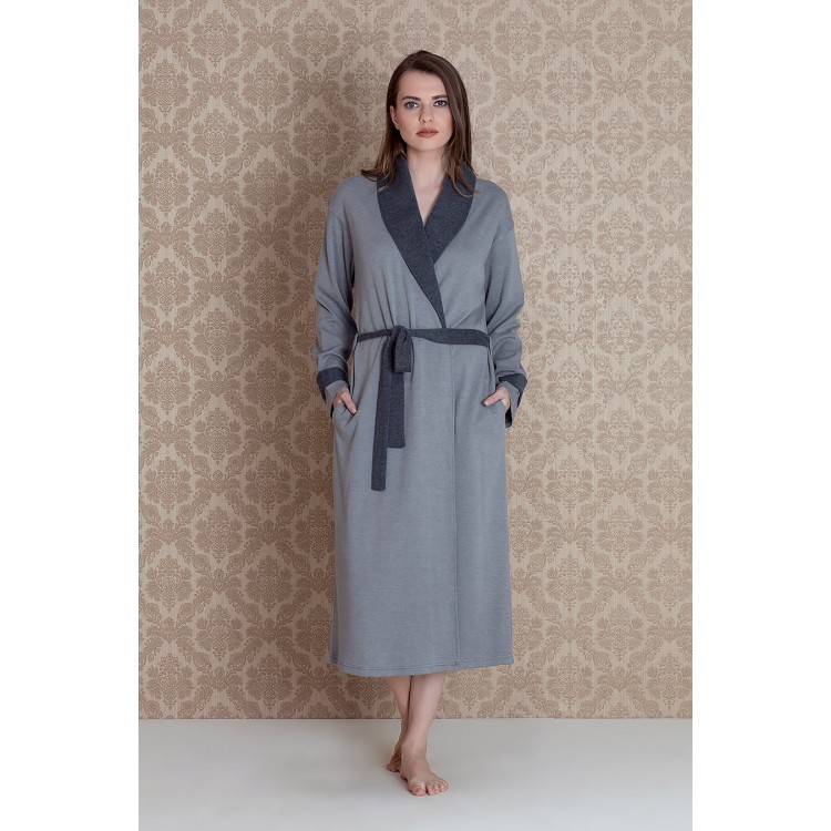 Длинный женский халат 17323 "Heaven Plus Size", Hays