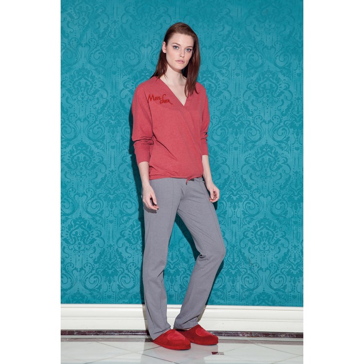 Женский домашний костюм 17049 "Mona Pants", Hays