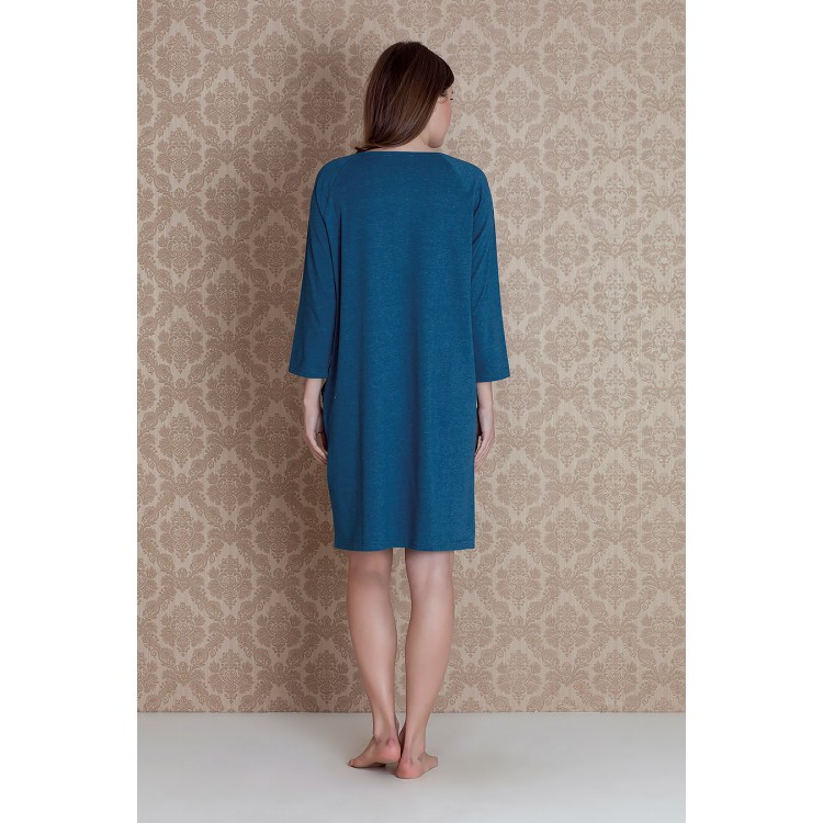 Женская домашняя туника 17307-blue "Stellina Plus Size", Hays