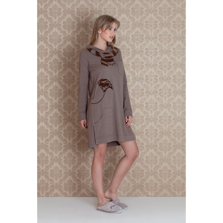 Женское домашнее платье 17004 "Stellina Sleeve", Hays