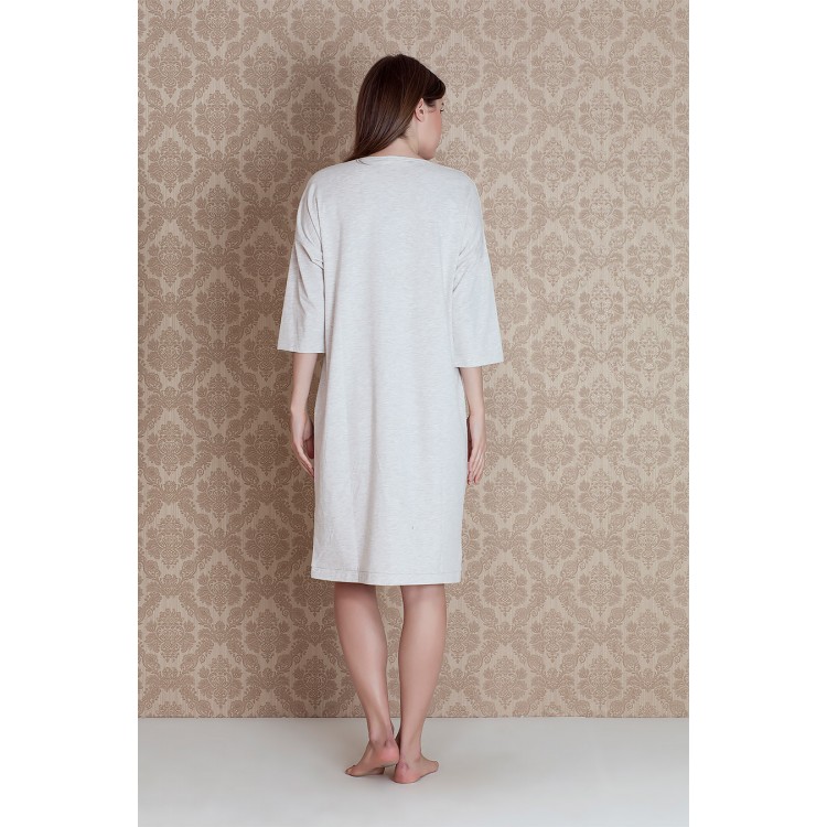 Женская домашняя туника 17300-beige "Stellina Plus Size", Hays