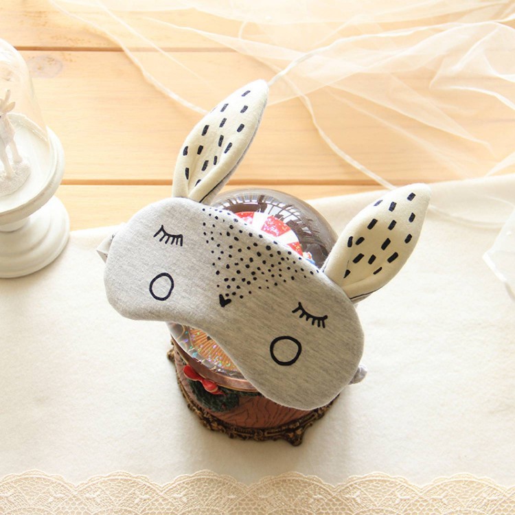 Маска на глаза для сна H905 "Зайка", Halluci