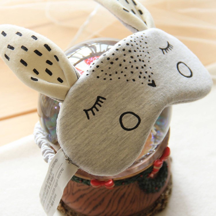 Маска на глаза для сна H905 "Зайка", Halluci