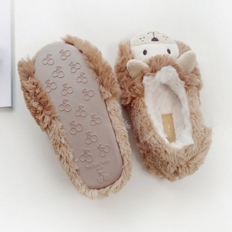 Пушистые детские тапочки 1161 LION HIGH Kids, Halluci