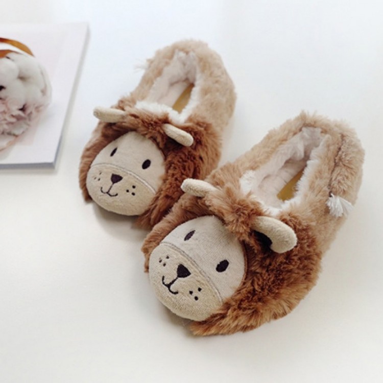 Пушистые детские тапочки 1161 LION HIGH Kids, Halluci