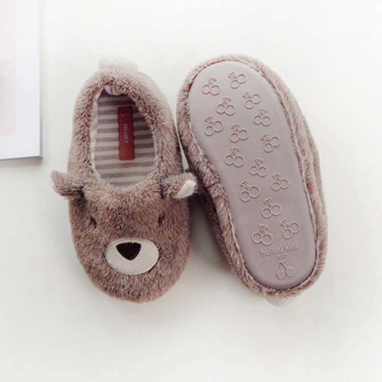 Пушистые детские тапочки 1391 BEAR Kids, Halluci