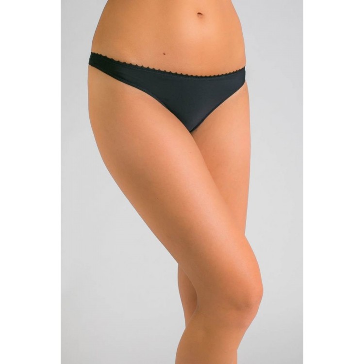 Женские трусики-стринг D1149 черный, Jolidon