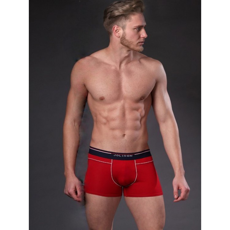 Красные мужские трусы-боксеры N249MM-red, Jolidon