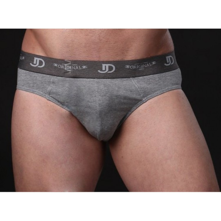 Мужские хлопковые трусы-плавки N259BL-gray, Jolidon