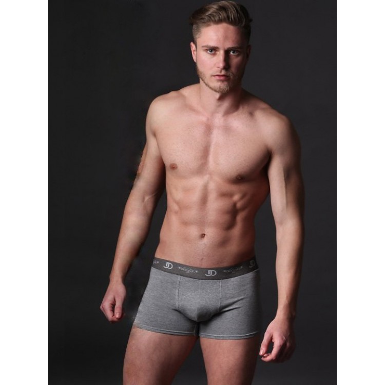 Мужские хлопковые трусы-боксеры N260BL-gray, Jolidon