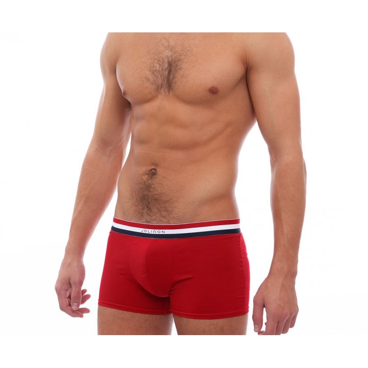 Мужские трусы боксеры из хлопка N188BLred, Jolidon