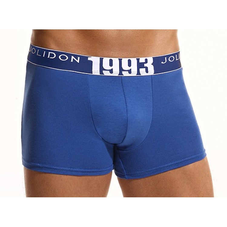 Мужские трусы боксеры из хлопка N190BLblue, Jolidon