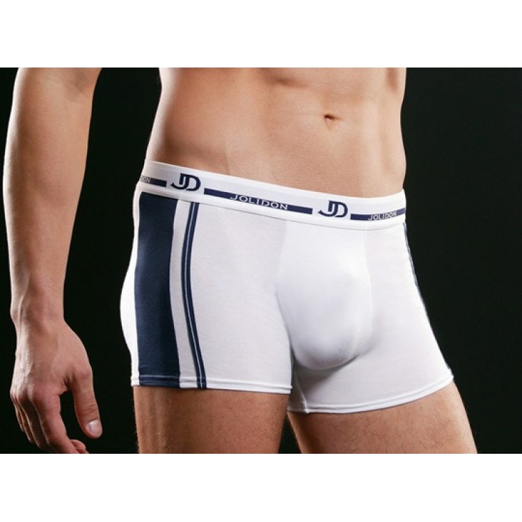 Мужские трусы боксеры из хлопка N76BL white, Jolidon