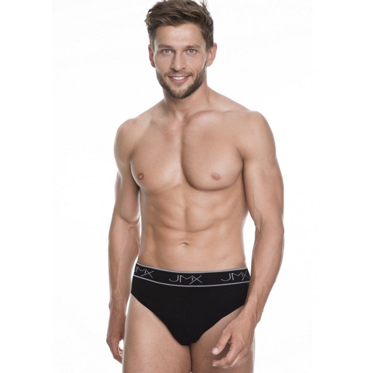 Мужские трусы слип CARBON SLIPY - black, JULIMEX