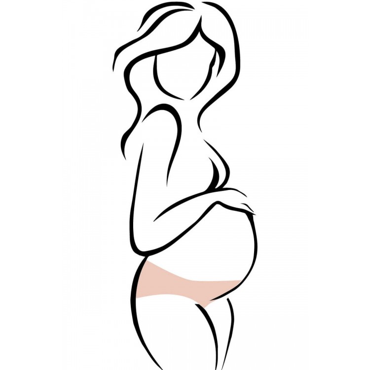 Трусы для беременных MAMA FLEXI beg, Julimex