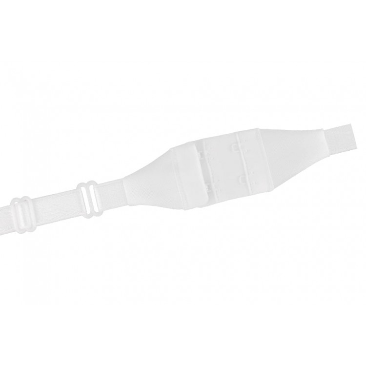 Бретель понижающая застежку BA-05 белый, Julimex