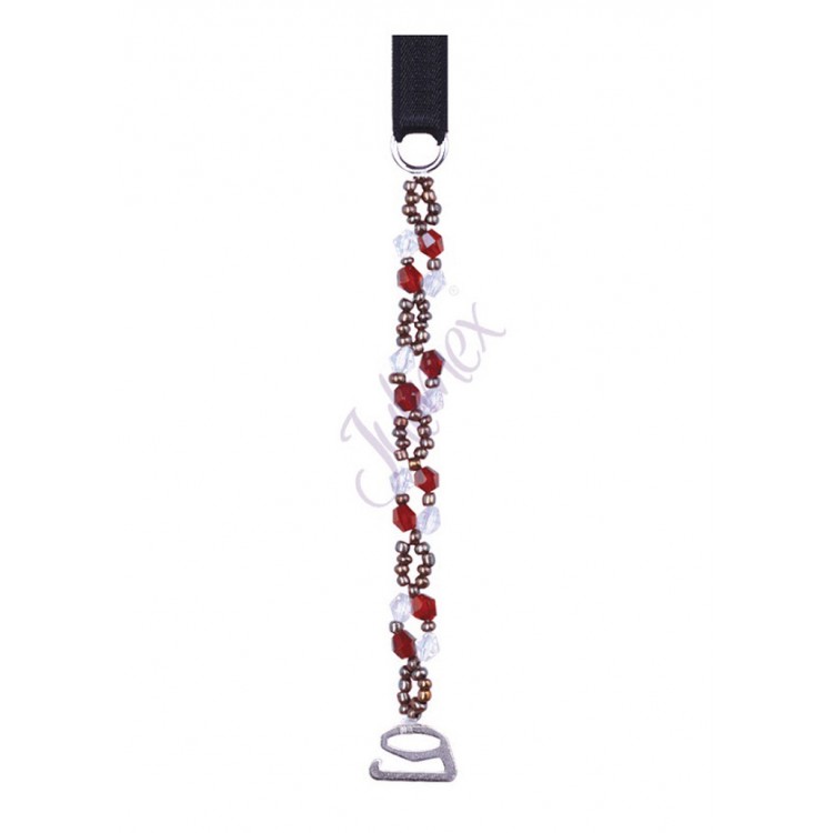 Бретели для бюстгалтера тканевые с украшением RM-285, JULIMEX
