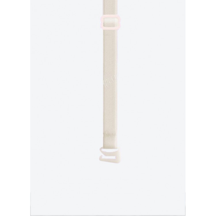 Бретель бежевая для бюстгалтера тканевая через шею RT-07-beige, JULIMEX