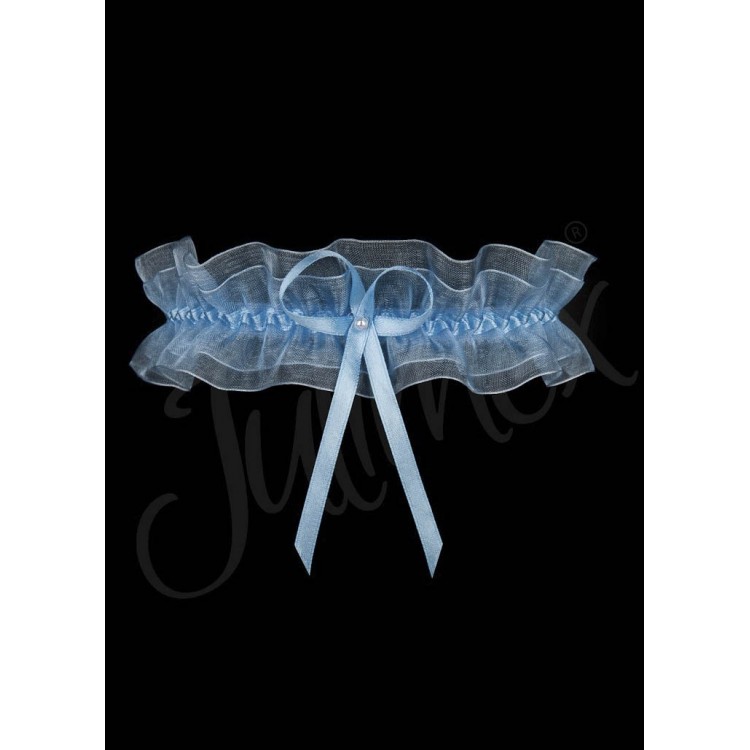 Голубая подвязка на ногу PW-03-blue MONAKO, JULIMEX