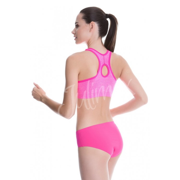 Топ спортивный для женщин SPORT SKIP розовый, Julimex Топ спортивный для женщин SPORT SKIP розовый, Julimex