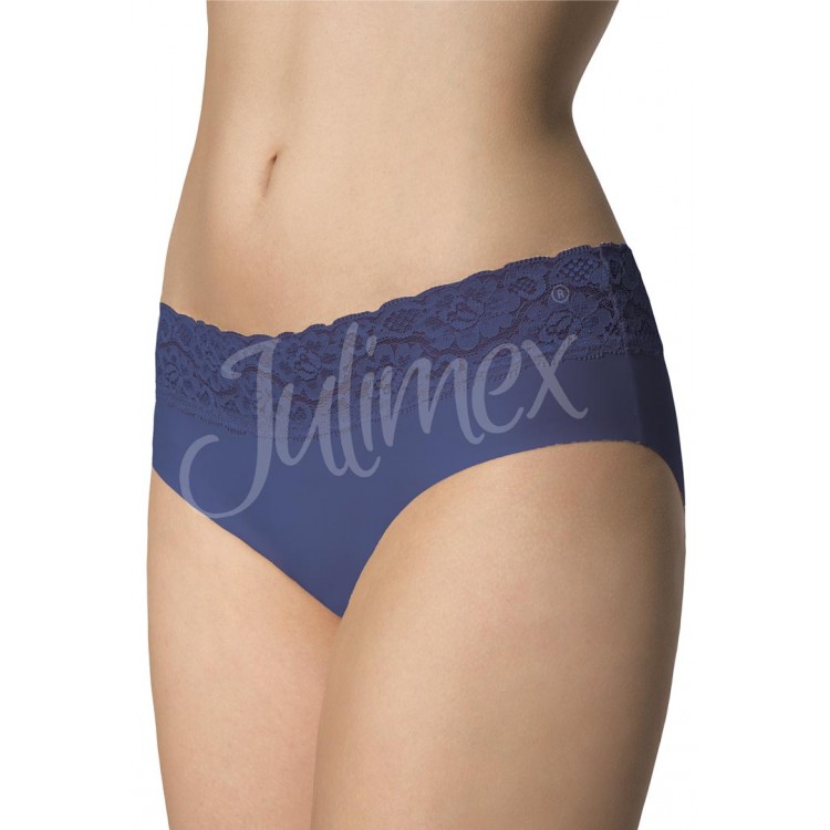 Трусы слипы женские HIPSTER джинс, Julimex