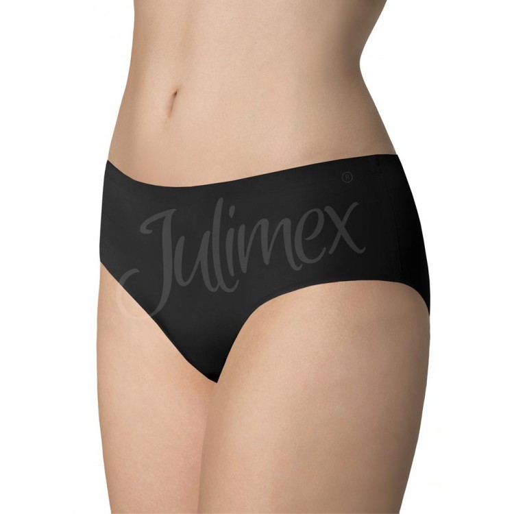 Трусы слип бесшовные SIMPLE черный, Julimex