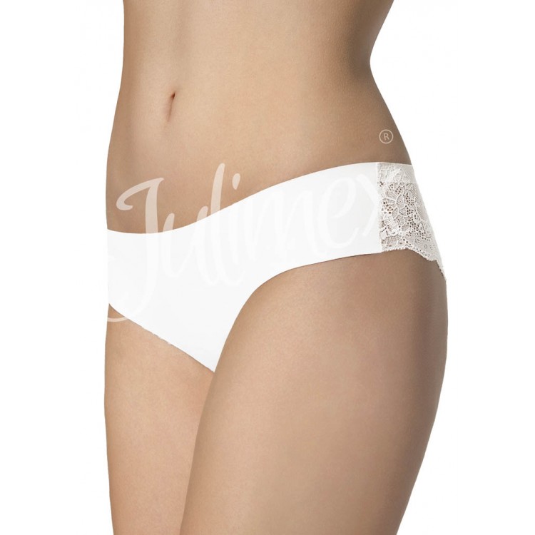 Белые женские бесшовные трусики TANGA-white, JULIMEX Белые женские бесшовные трусики TANGA-white, JULIMEX