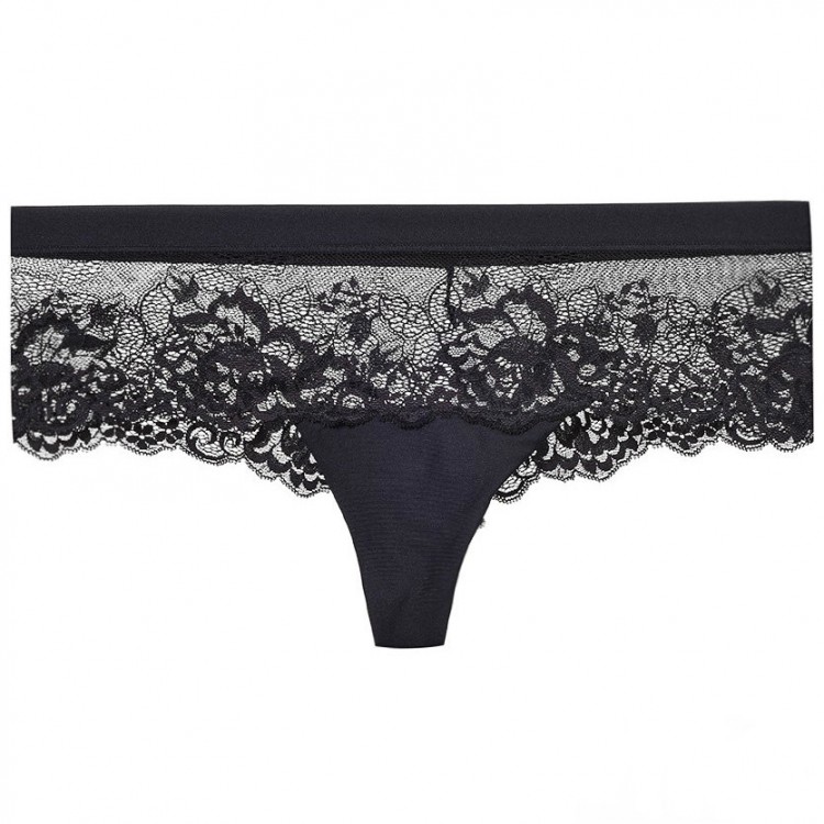 Женские кружевные трусики-шорты 1031472 black, Janira