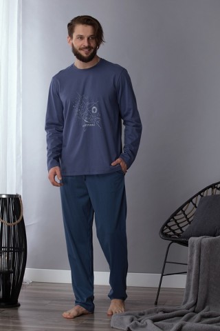 Пижама мужская с брюками MNS 744 B21, KEY