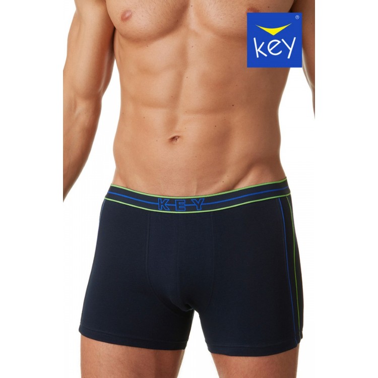 Трусы боксеры мужские MXH 232 A22 темно-синий, KEY