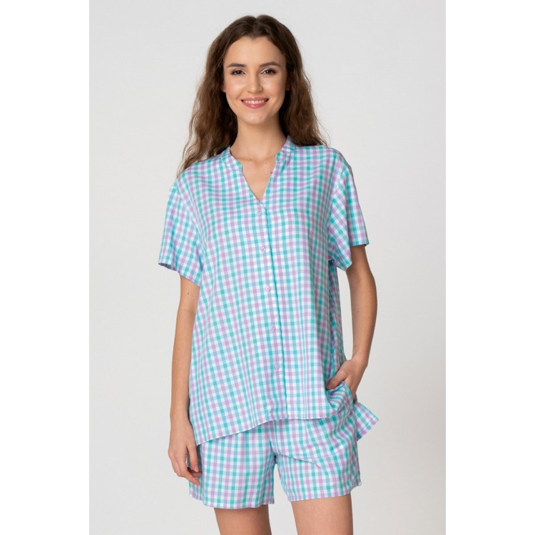 Пижама женская с шортами из вискозы LNS 414 A22, KEY